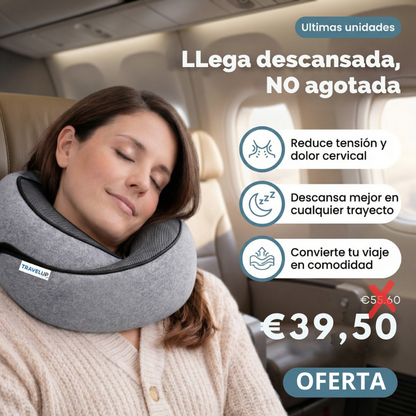 Almohada de Cuello Ergonómica para Viajes